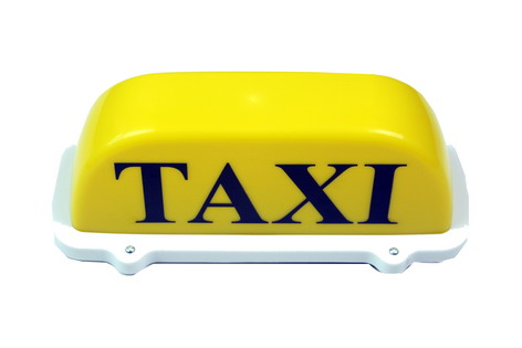 TAXI sign with magent TS-01